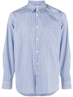 Comme Des Garçons Shirt oversized cotton shirt - Blue