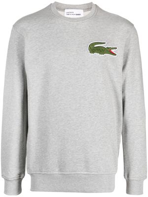 Comme Des Garçons Shirt patch-detail cotton sweatshirt - Grey
