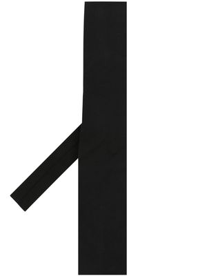 Comme Des Garçons Shirt pointed-tip cotton tie - Black
