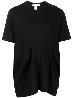 Comme Des Garçons Shirt ruched cotton T-shirt - Black