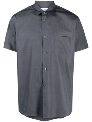 Comme Des Garçons Shirt short-sleeve cotton shirt - Grey