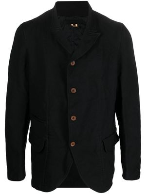 Comme Des Garçons Shirt single-breasted blazer jacket - Black