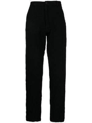 Comme Des Garçons Shirt straight-leg tailored trousers - Black