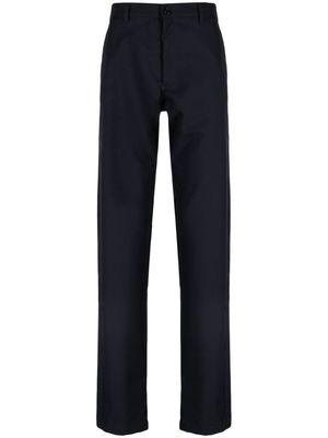 Comme Des Garçons Shirt straight-leg wool tailored trousers - Blue