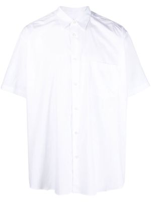 Comme Des Garçons Shirt striped-pattern button-down shirt - White