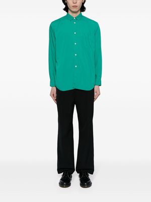 Comme Des Garçons Shirt tailored long-sleeved shirt - Green