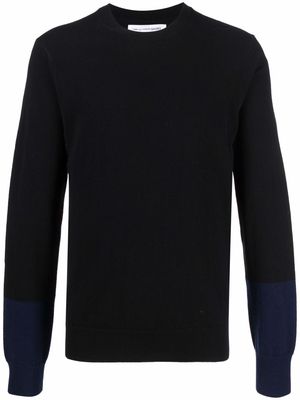 Comme Des Garçons Shirt tonal wool jumper - Black