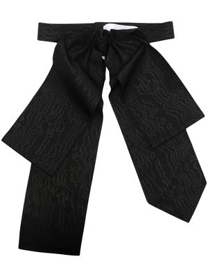 Comme des Garçons TAO bow-detail belt - Black