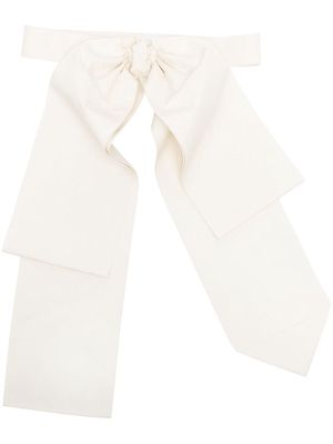 Comme des Garçons TAO bow-detail belt - White
