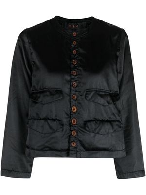 Comme des Garçons TAO buttoned round-neck jacket - Black