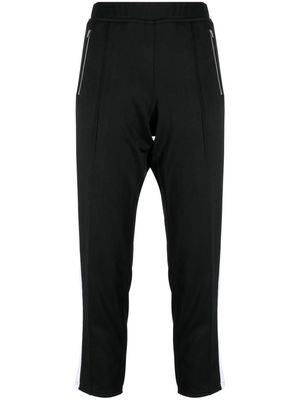 Comme des Garçons TAO elasticated-waistband cropped trousers - Black