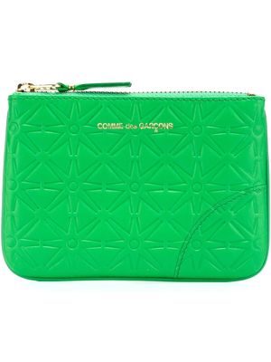 Comme Des Garçons Wallet 'Colour Embossed A' purse - Green