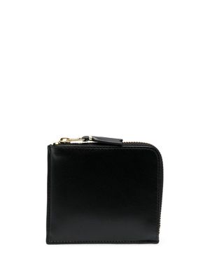 Comme Des Garçons Wallet leather zipped wallet - Black