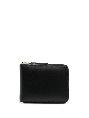 Comme Des Garçons Wallet logo side-zip wallet - Black