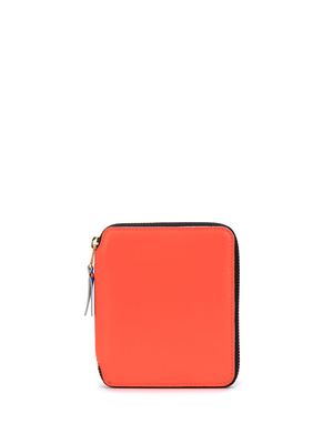 Comme Des Garçons Wallet SA2100 zip wallet - Orange