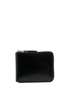 Comme Des Garçons Wallet SA7100 Mirror Inside zip wallet - Black