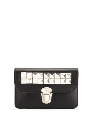 Comme Des Garçons Wallet studded leather wallet - Black