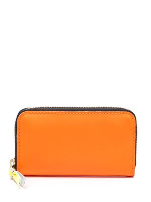 Comme Des Garçons Wallet Super Fluo leather wallet - Orange