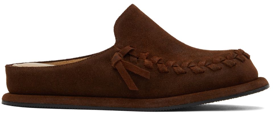 COMME SE-A SSENSE Exclusive Brown Freed Loafers
