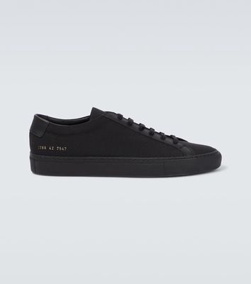 Common Projects Achilles leather and canvas sneakers