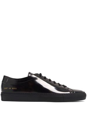 Common Projects Achilles patent-leather sneakers - Black