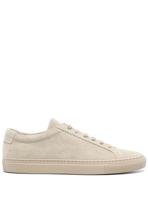Common Projects Achilles suede sneakers - Green