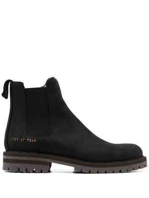 Common Projects ankle length Chelsea boots - Black