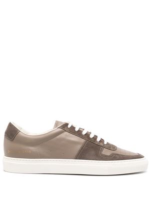 Common Projects BBall panelled sneakers - Brown