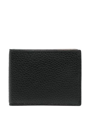 Common Projects bi-fold leather wallet - Black