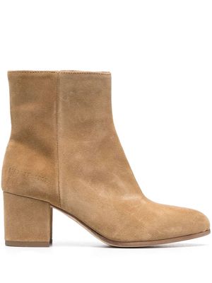 Common Projects City 60mm suede ankle boots - TAN 1302