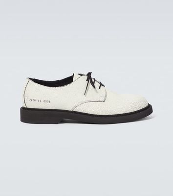 Common Projects Cracked leather Derby shoes