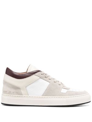 Common Projects Decades Mid contrast-trim sneakers - Neutrals