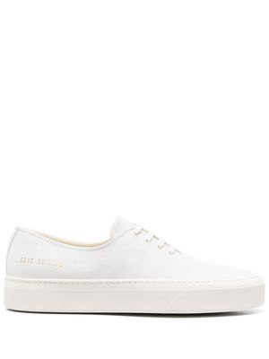 Common Projects flat sole low-top leather sneakers - White