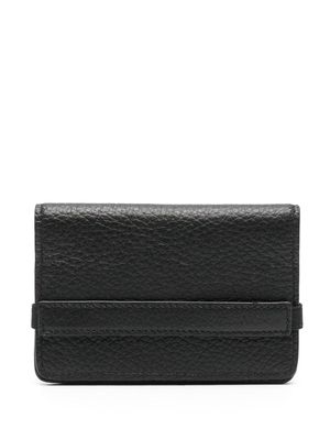 Common Projects foldover leather cardholder - Black