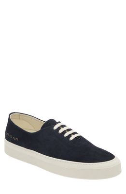 Common Projects Four Hole Low-Top Sneaker in Blue