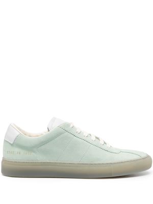 Common Projects lace-up suede sneakers - Green