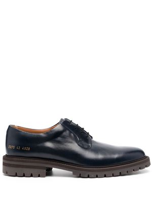 Common Projects leather derby shoes - Blue