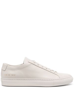 Common Projects leather lace-up sneakers - Grey
