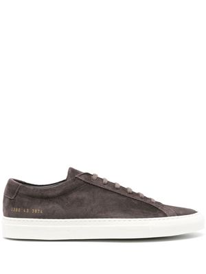 Common Projects leather-lining suede sneakers - Grey