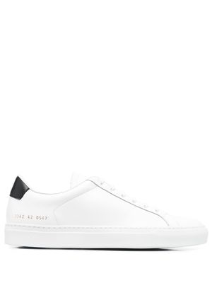Common Projects leather low-top sneakers - White