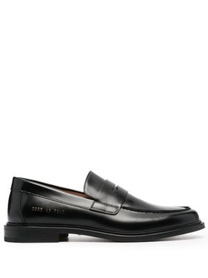 Common Projects leather penny loafers - Black