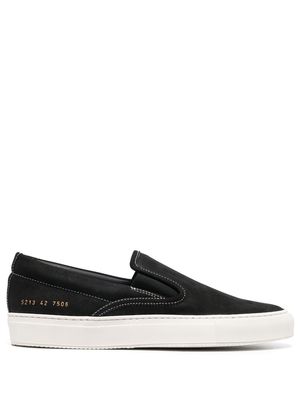 Common Projects low-top slip-on sneakers - Black