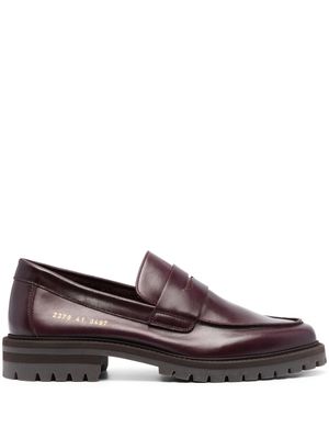 Common Projects lug-sole penny loafers - Purple