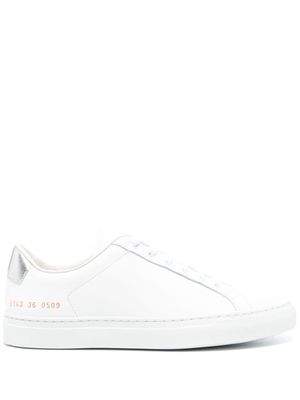 Common Projects panelled leather sneakers - White