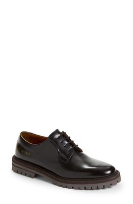 Common Projects Plain Toe Derby in Black