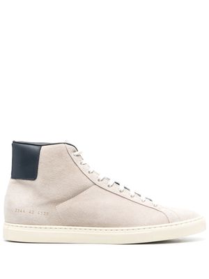 Common Projects Retro high-top leather sneakers - Neutrals