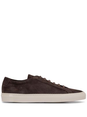 Common Projects round-toe lace-up sneakers - Brown