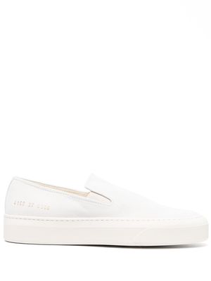 Common Projects slip-on suede sneakers - White