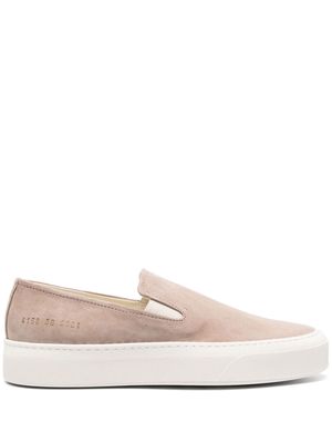 Common Projects suede slip-on sneakers - Brown