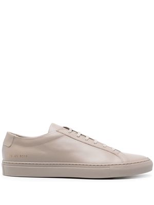 Common Projects tonal-design leather sneakers - Grey